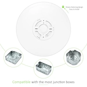 LED Flush Mount Ceiling Light, LUMLLSAJI