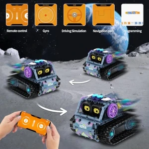 STEM Robot Building Kit for Kids — Coding Robot, QHECTTY