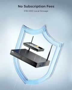 Wireless Security Camera Outdoor Kit — Security Camera, Hiseeu