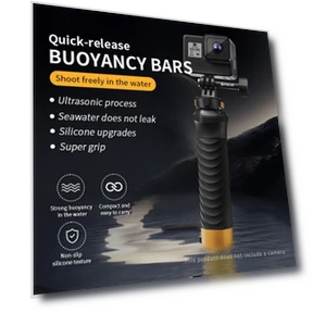Quick Release Floating Handle Hand Grip — Paddle Accessories, PULUZ