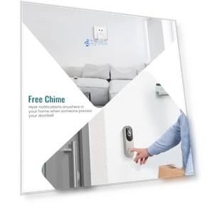 Video Doorbell Camera Wireless — Smart Home Security, ALPHAPEACH