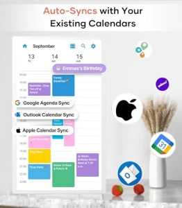 Digital Calendar Wall Touch Screen, Cozyla Mate