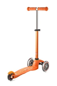 Three Wheeled, Lean-to-Steer Swiss-Designed Micro Scooter, Micro