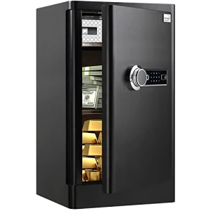 Deluxe Biometric Fingerprint Safe Box, Tenamic