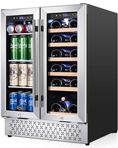 Dual Zone Wine and Beverage Refrigerator, Tylza