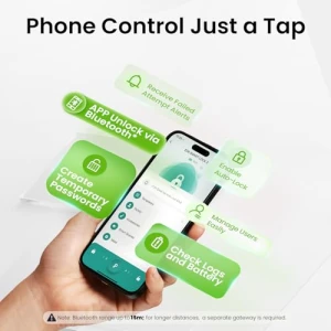 Smart Deadbolt Lock for Front Door — Smart Lock, GHome Smart