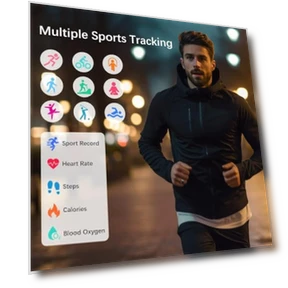 Health Rings for Women Men — Fitness Bands, Duobuy