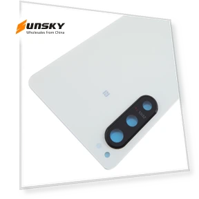 Original Battery Back Cover with Camera Lens Cover — Back Covers, Sony