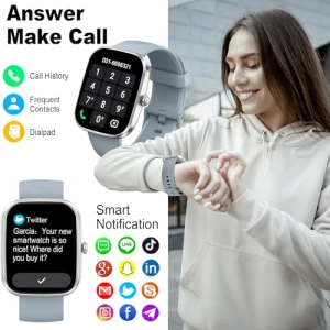 Smart Watch with Bluetooth Calling and Fitness Tracking — Smart Watch, Soudorv