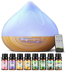 Aroma Diffuser with Essential Oils Set — Essential Oil Diffuser, Dynooper