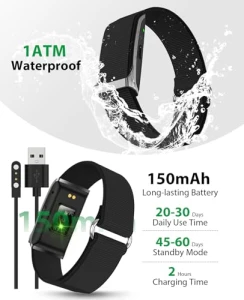 Smart Fitness Tracker Bracelet — Fitness Tracker, EGQINR