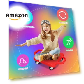 Sports Scooter Board with Handles for Kids — Kids Fitness, SUNYIWJIE