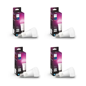 Smart 100W A21 LED Bulb - White and Color Ambiance — Smart Light Bulb, Philips Hue