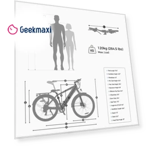 Step-over E-Bike Trekking Bike — Electric Self-Balancing Scooters, Eleglide