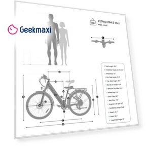 STEP-THRU E-Bike Trekking Bike — Electric Self-Balancing Scooters, Eleglide