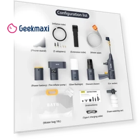 Auto Smart Car Care Kit & Modular Car Maintenance Set — Auto Cleaning Essentials, BAYU