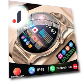 AMOLED Smart Watch for Women — Smartwatches, SACOSDING