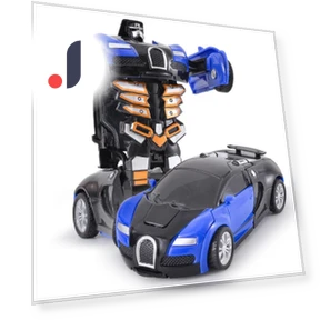 Automatic Deformation Robot Car Toy — Interactive Figures & Robots, Fourall-Model Cars