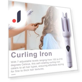 Automatic Hair Curling Iron — Curling Wands, Enjoy Smart Home