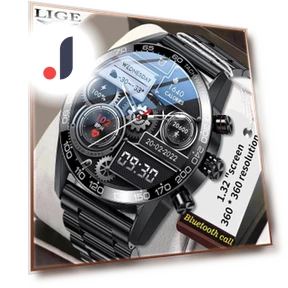 Business Smartwatch with Music Player — Wearable Accessories, LIGE