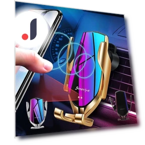 Car Phone Holder with Wireless Charging — Dashboard Installation Kits, XuYiEC