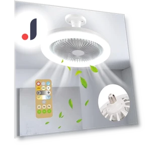 Ceiling Fan with Remote Control and LED Light — Ceiling Fans, SUPONE