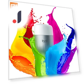 Colorful Smart Bulb — Light Sockets, Xiaomi