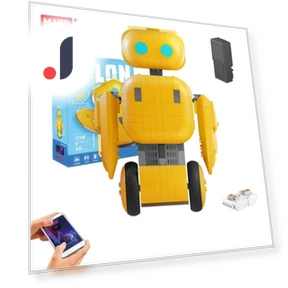 Creative Toys Technical Application RC Intelligent Robot Building Block Educational Toys for Kids Christmas Gifts — Construction Kits, MOULD KING