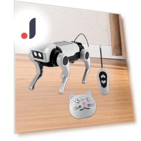 Electric Mechanical Robot Dog Toy — Interactive Animal Companions, Qiline