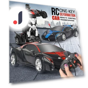 Electric Remote Control Car 2 in 1 — Interactive Figures & Robots, Carrefour home
