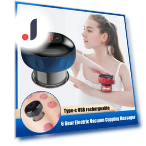 Electric Vacuum Cupping Massager — Back Relief Solutions, Binchi Outdoor Equipment