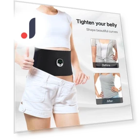 EMS Belt for Gym — Rehabilitation & Therapy Equipment, KSIYER BRYTEY
