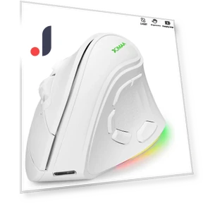 Ergonomic Vertical Wireless Mouse — Mouse Pads, SeenDa
