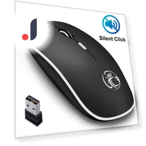 Ergonomic Wireless Mouse — Mouse Pads, Essager Electronic