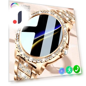 Fashion Smart Watch with Heart Rate and Blood Oxygen Monitor — Smartwatches, samrtwatch