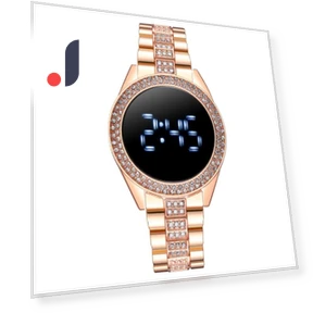 Fashionable Women's Watch with Touch Screen and LED Backlight — Women's Wrist Watches, Warm clothes family
