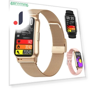 Full Screen Curved Touch Control Smart Watch — Smartwatches, SACOSDING