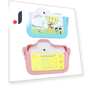HD IPS Touchscreen Kids Digital Camera — Interactive Animal Companions, ZY-jieri