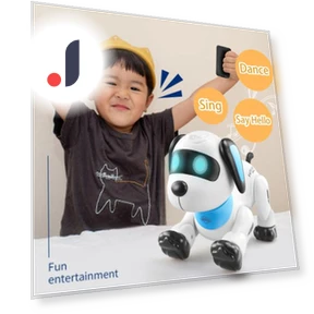 Interactive Dancing Robot Dog — Interactive Animal Companions, Draco