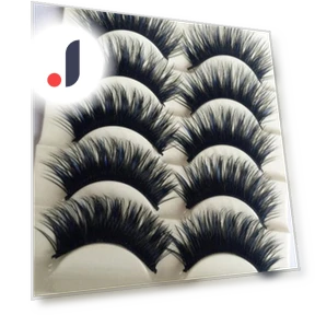 Long Thick Cross False Eyelashes — False Lashes, Zoeneed