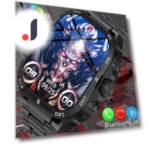 Men's Outdoor Smart Watch with Wireless Charging — Smartwatches, SACOSDING