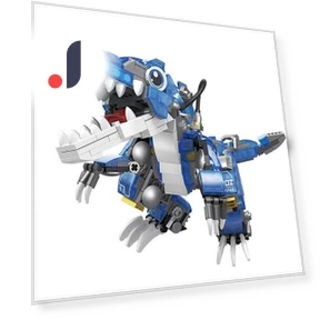Mini Block Dinosaur Robot Spino — Interactive Animal Companions, Board M Factory