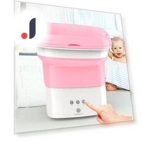 Mini Foldable Fruit Washing Machine — Compact Washing Solutions, TOP-MALL-001