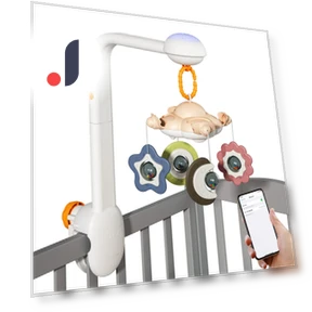 Mobile Crib with Projection Night Light — Sleep Soothers, Toys-Glory Fourall