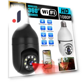 Panoramic Camera with Bulb — Security Cameras, Marathon
