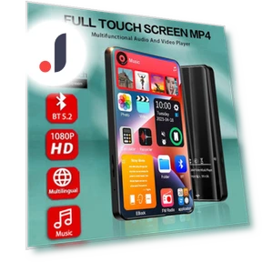 Portable Full Touch Screen MP3 MP4 Player — Portable Media Players, GLOBUS