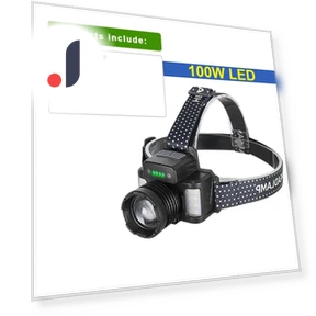 Powerful Touch LED Headlamp — Flashlights, Dongfang HOME A