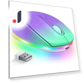 Rechargeable Rainbow Mini Mouse — Mouse Pads, SeenDa