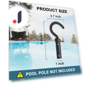 Robotic Pool Cleaning Hook — Portable Pool Cleaners, Sports Accessory