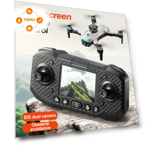 Screen Control Remote Control Drone with Long LED Lights — RC Helicopters